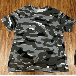 Nike Short Sleeve Camo Tee